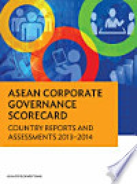 Image of ASEAN Corporate Governance Scorecard: Country Reports and Assessments 2013–2014