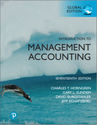 Image of Introduction to Management Accounting - Seventeenth Edition